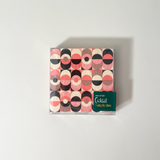 Mod Lounge Paper Company Mid-Century Modern Paper Cocktail Napkins, Pink Ovals