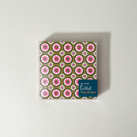 Mod Lounge Paper Company Mid-Century Modern Paper Cocktail Napkins, Retro Floral