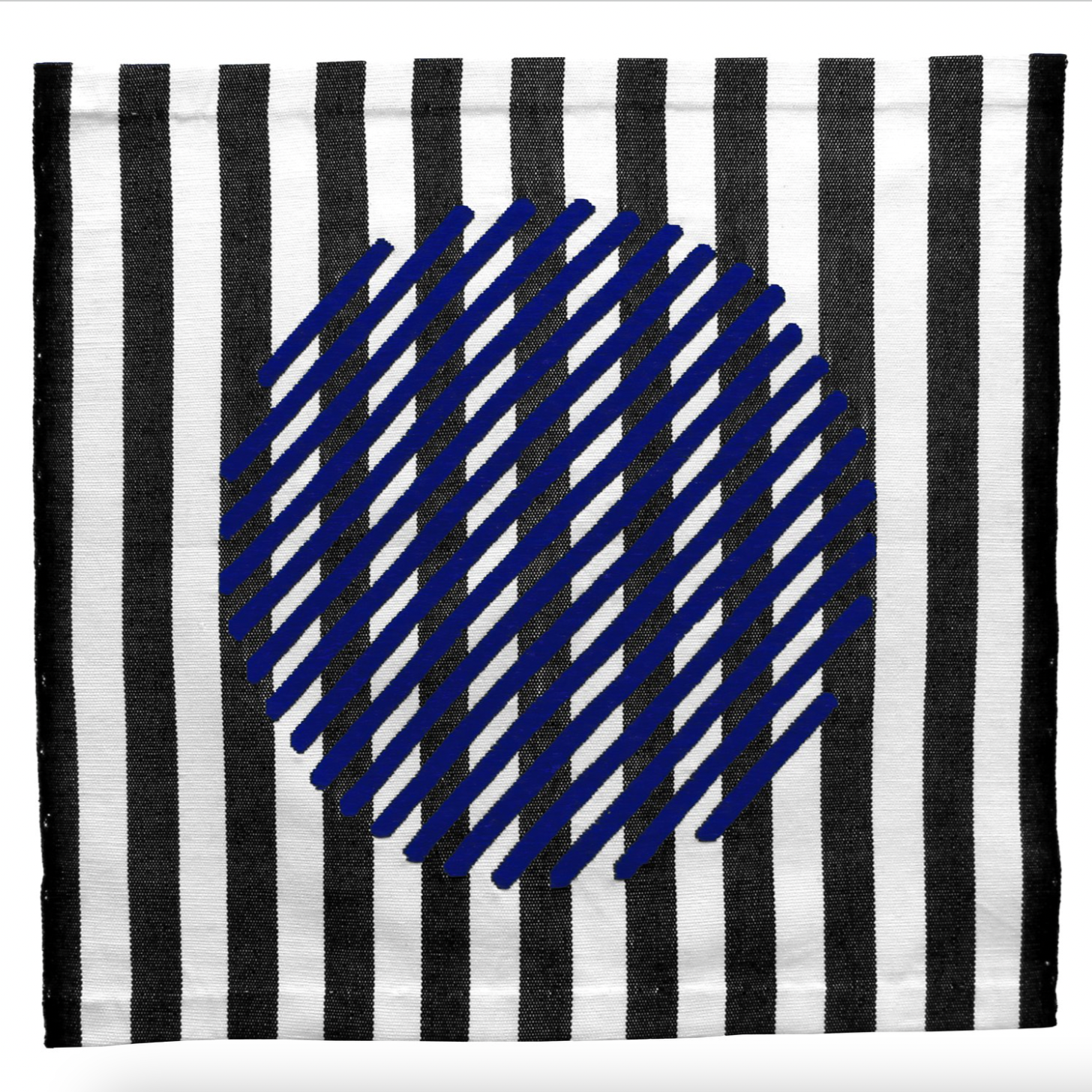 Molly Fitzpatrick Blue "Ball Tapestry" – 100% Cotton, 20" x 20"