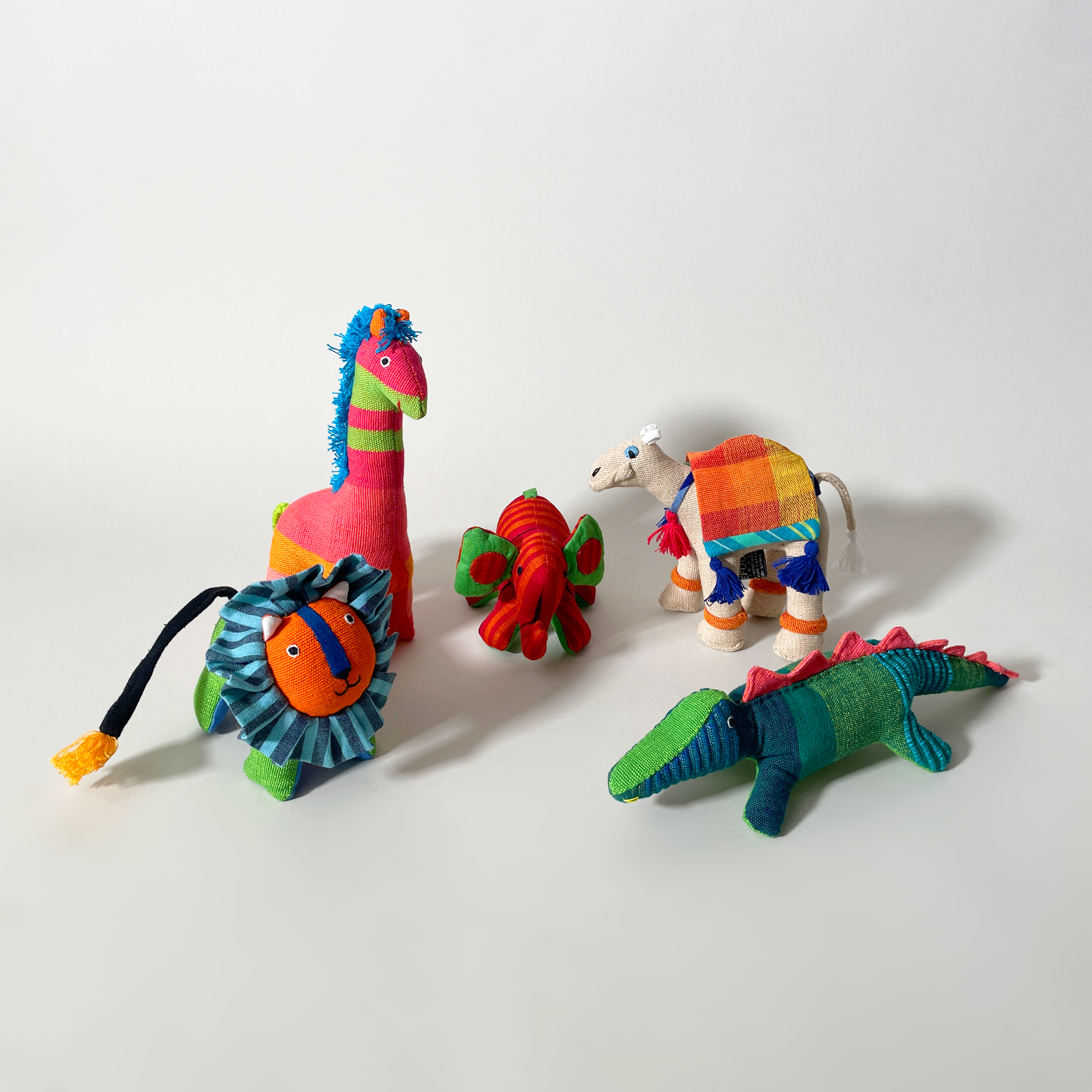 Handmade Stuffed Cotton Elephant