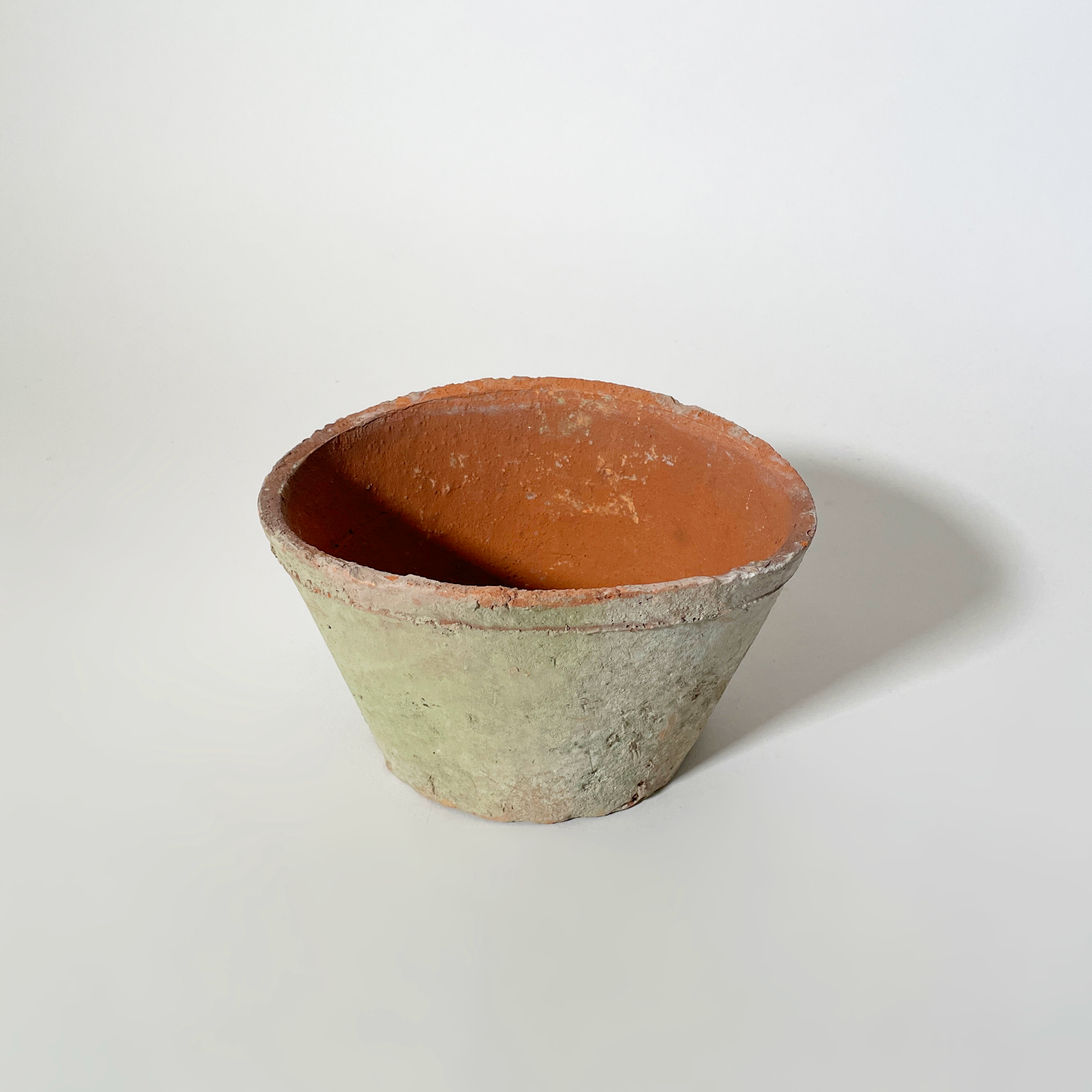 Oblong Mossed Terracotta Plant Pots