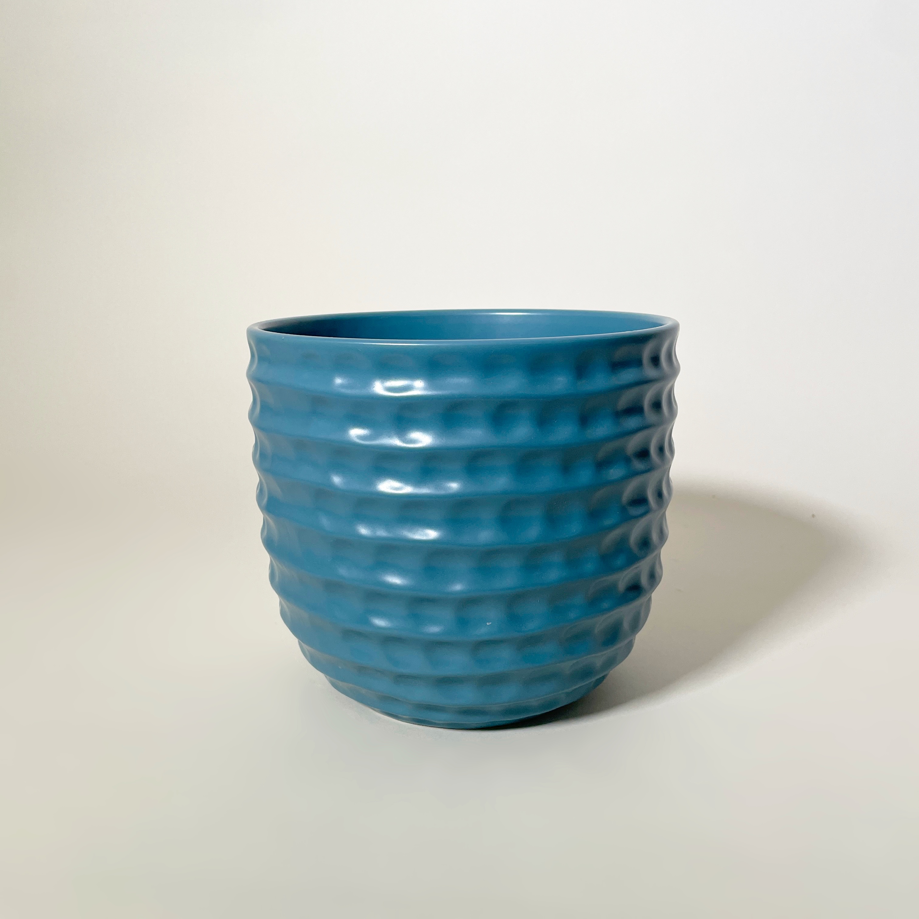 Honeycomb Planters, Denim