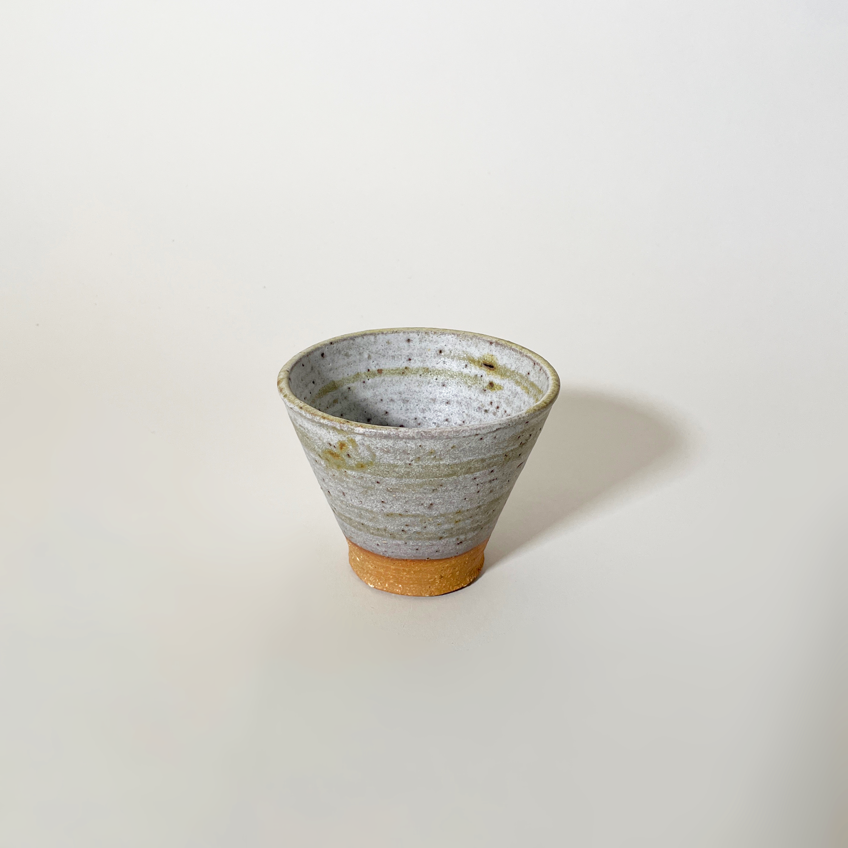 Blue Speckled Studio Pottery Planters