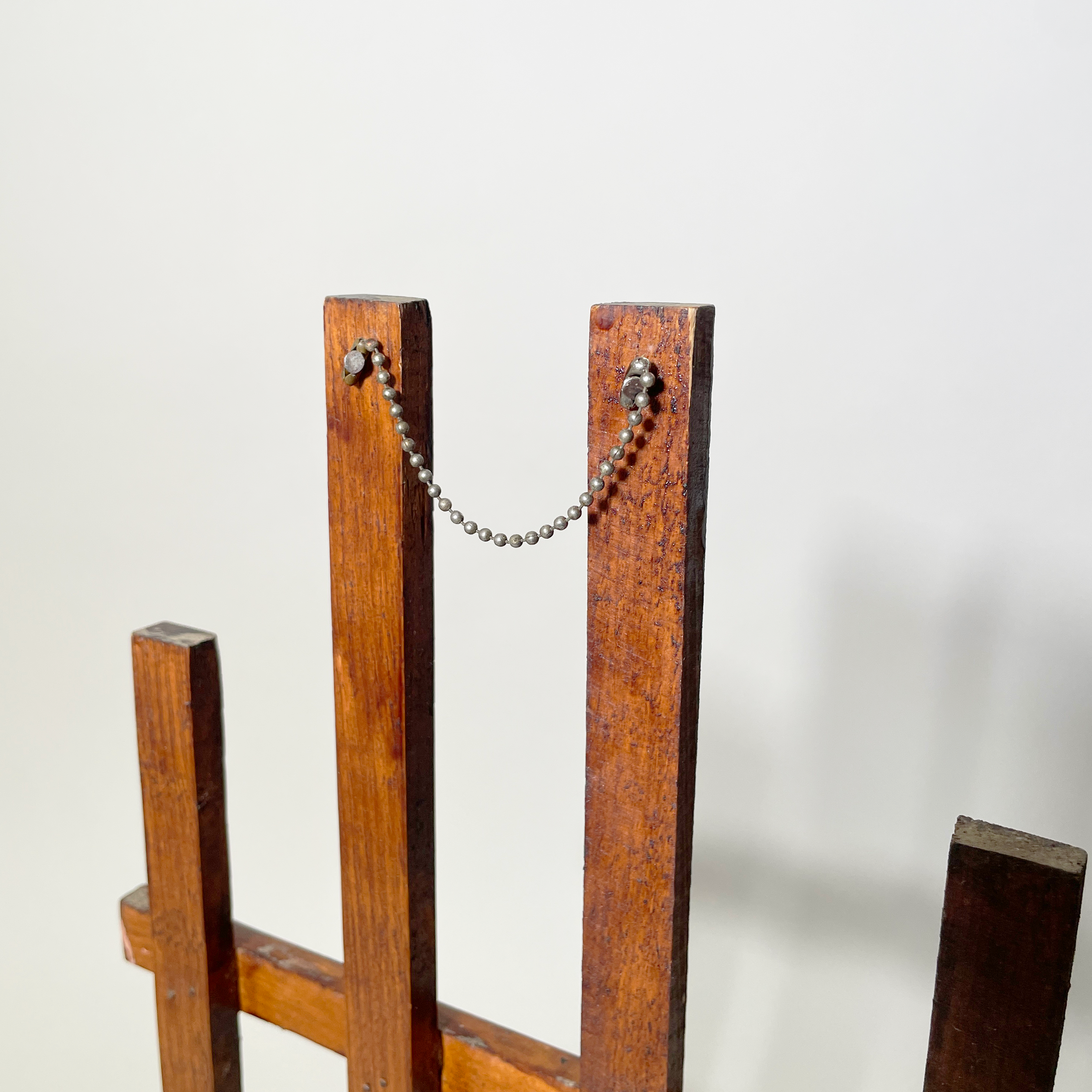 Small Wooden Hanging Trellis Planter