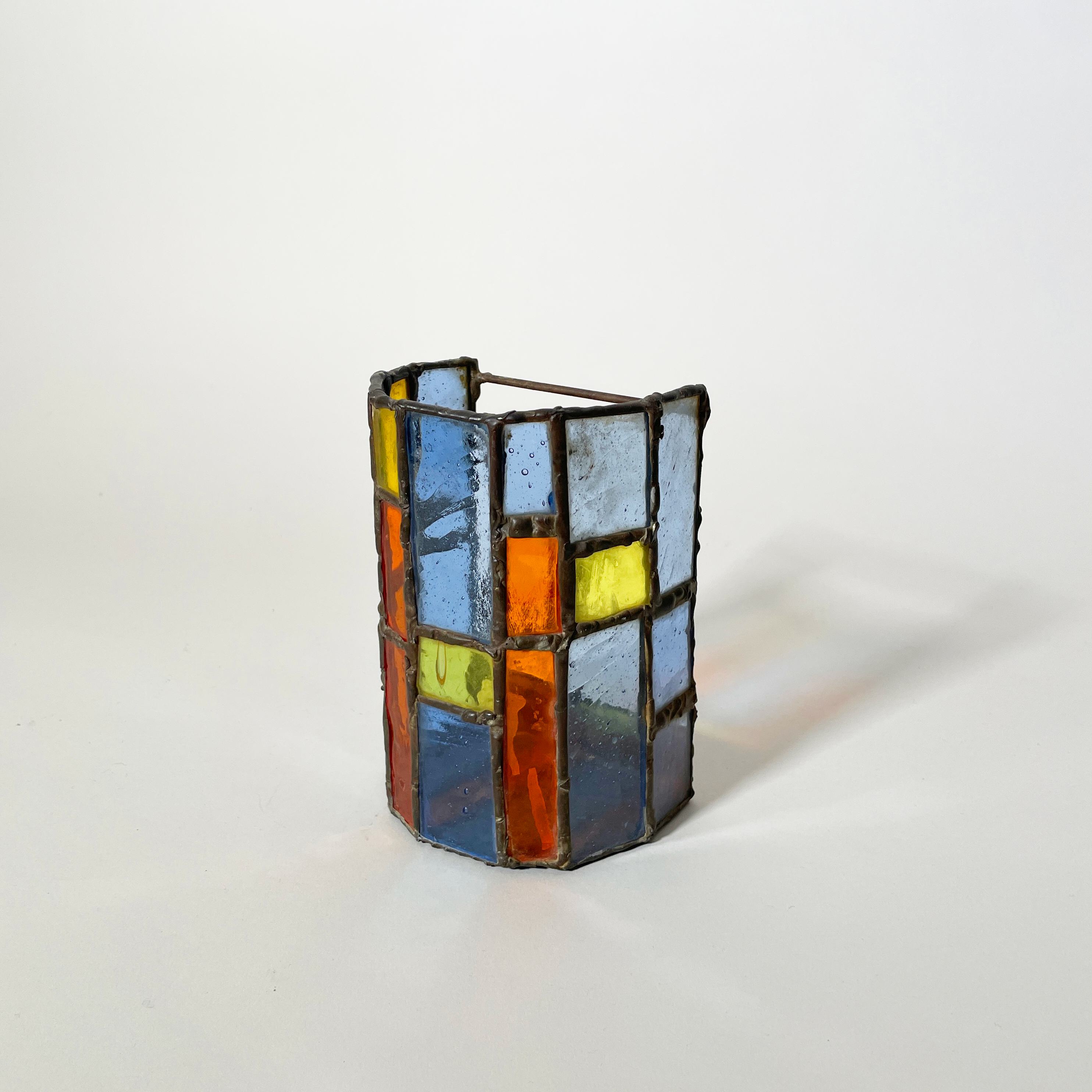 Stained Glass Candle Surrounds