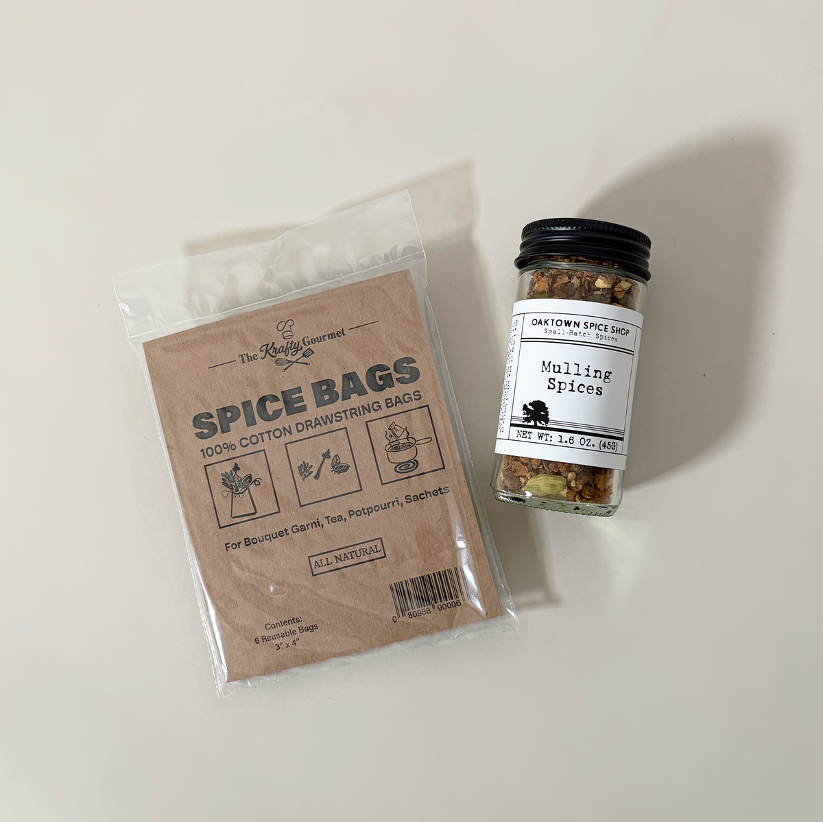 100% Cotton Spice Bags