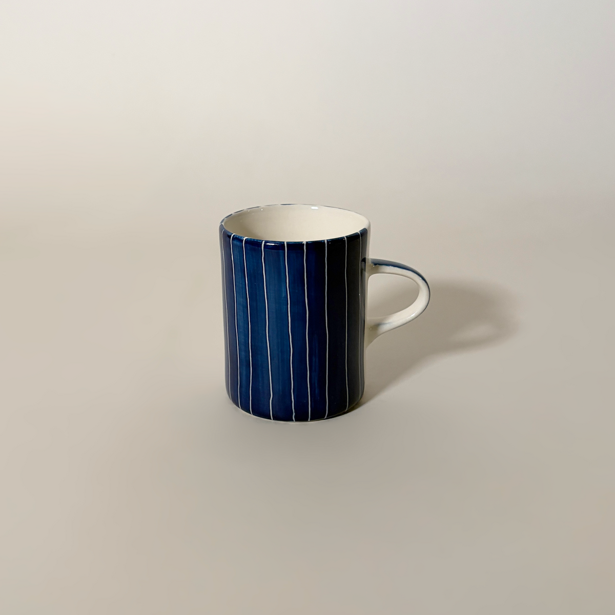 Striped Ceramic Mugs