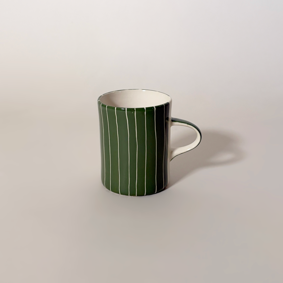 Striped Ceramic Mugs