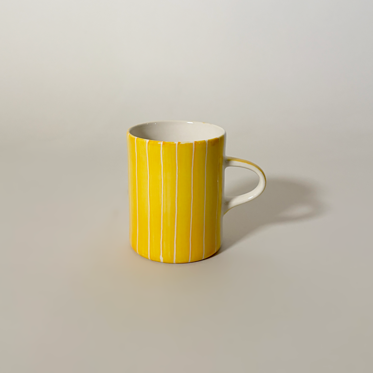Striped Ceramic Mugs