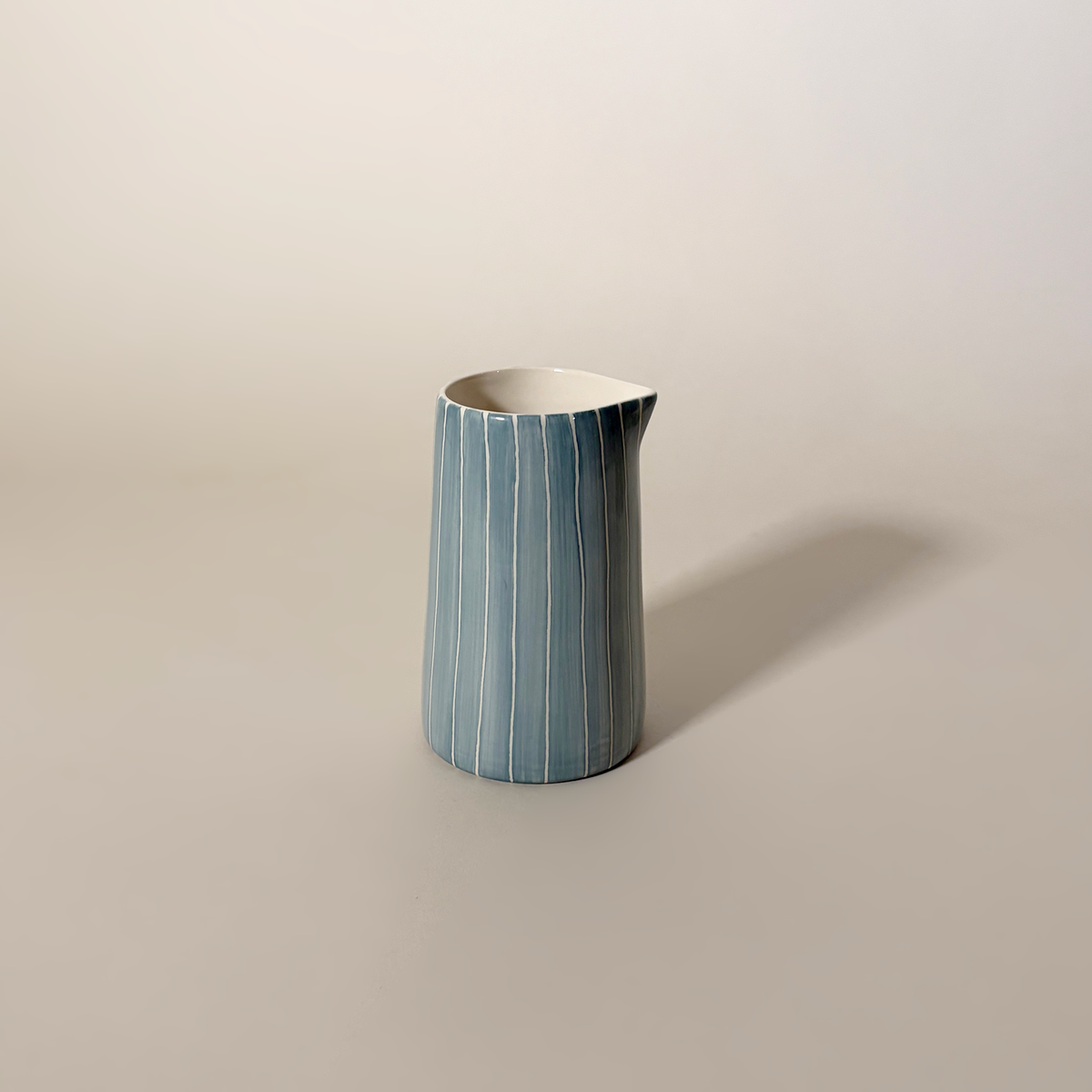 Striped Ceramic Pitchers