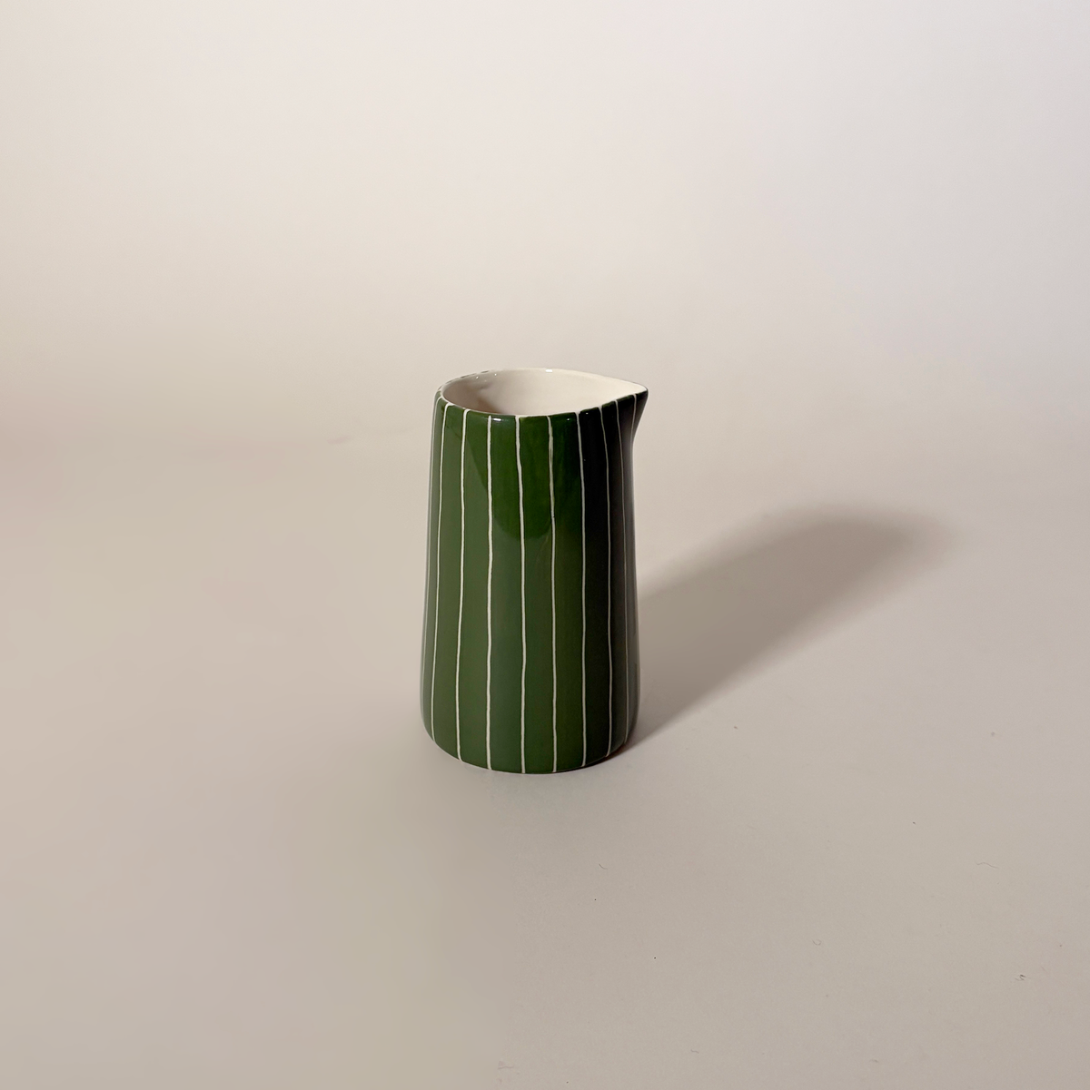 Striped Ceramic Pitchers