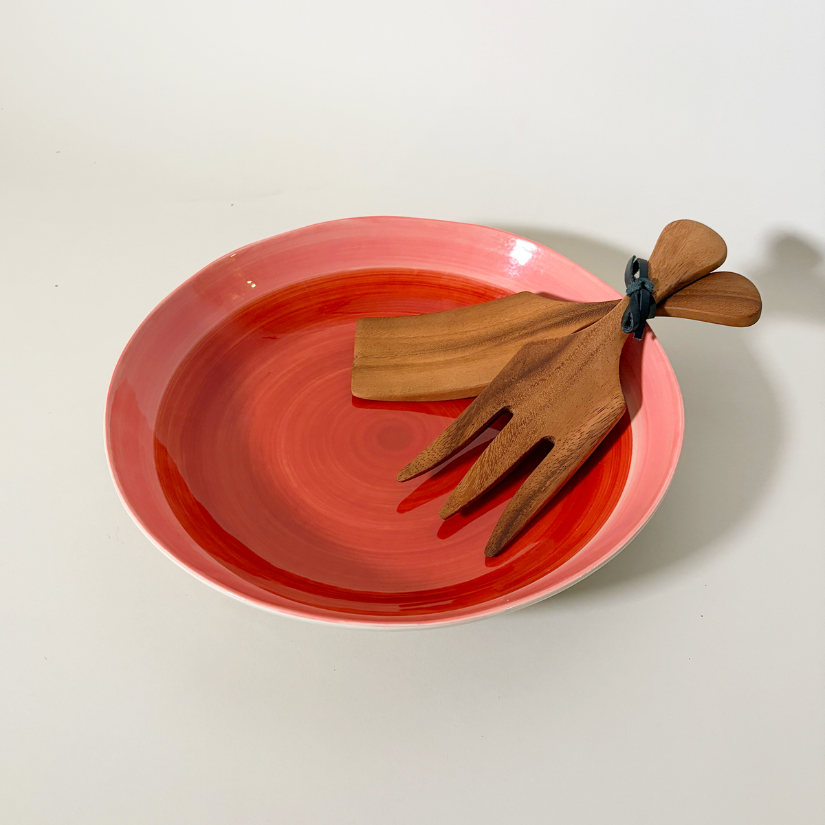 Two-Tone Ceramic Serving Bowls