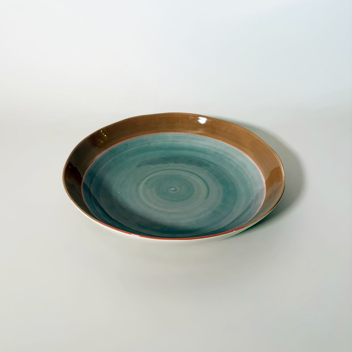 Two-Tone Ceramic Serving Bowls