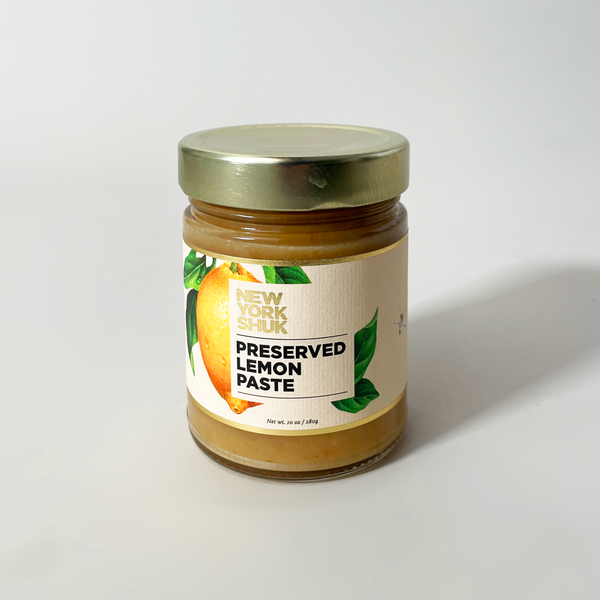 New York Shuk Preserved Lemon Paste – Bright, Citrusy Umami Boost