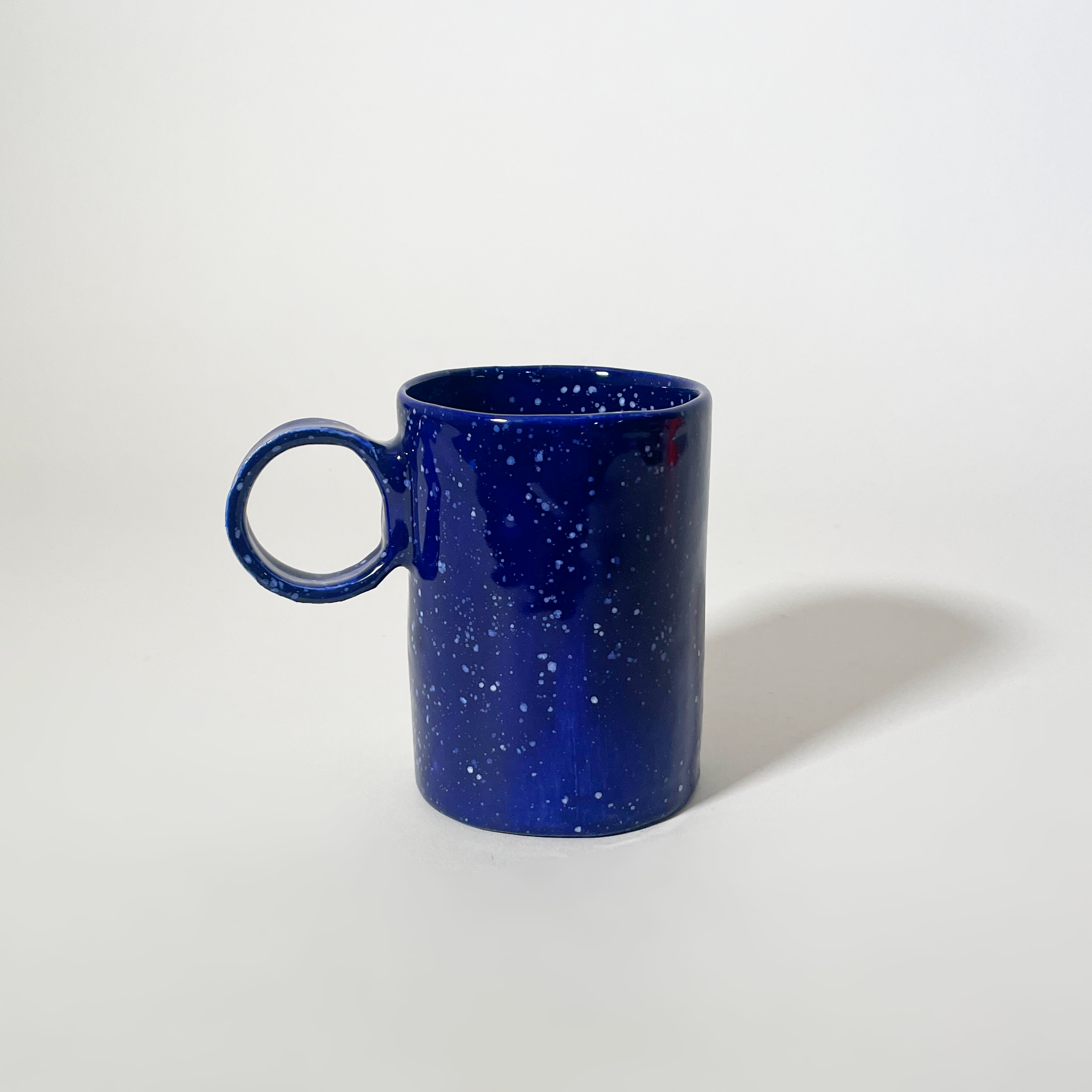 Handmade Speckle-Glazed Ceramic Mug