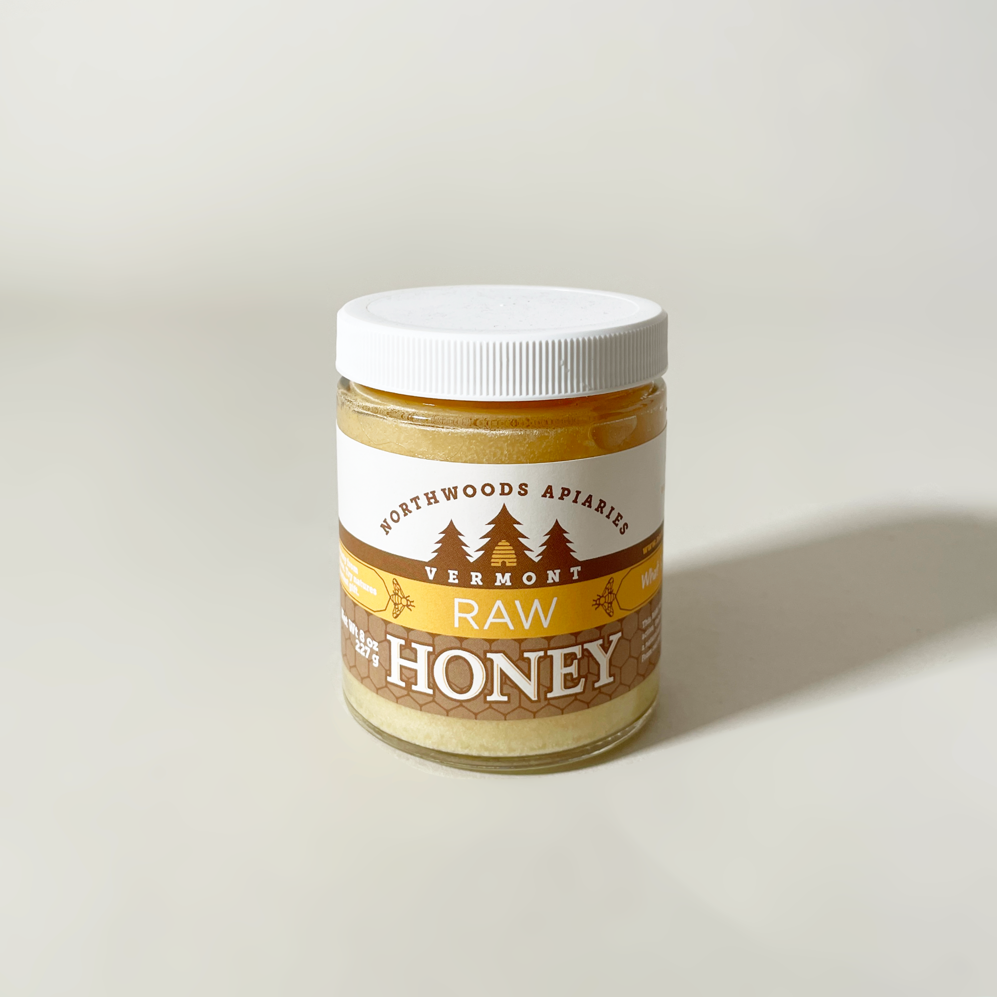 Northwood Apiaries Raw Honey – Creamy, Spreadable, Vermont Made