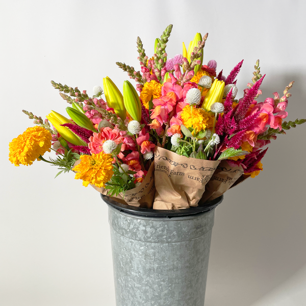 Old Friends Farm Flower Bunches Mixed Bouquet