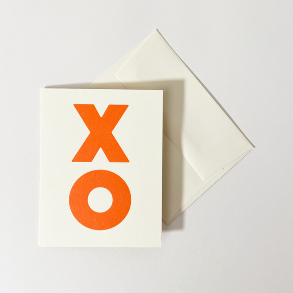 XO Greeting Card