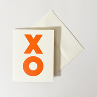 paper&stuff - XO Greeting Card - R&D Goods