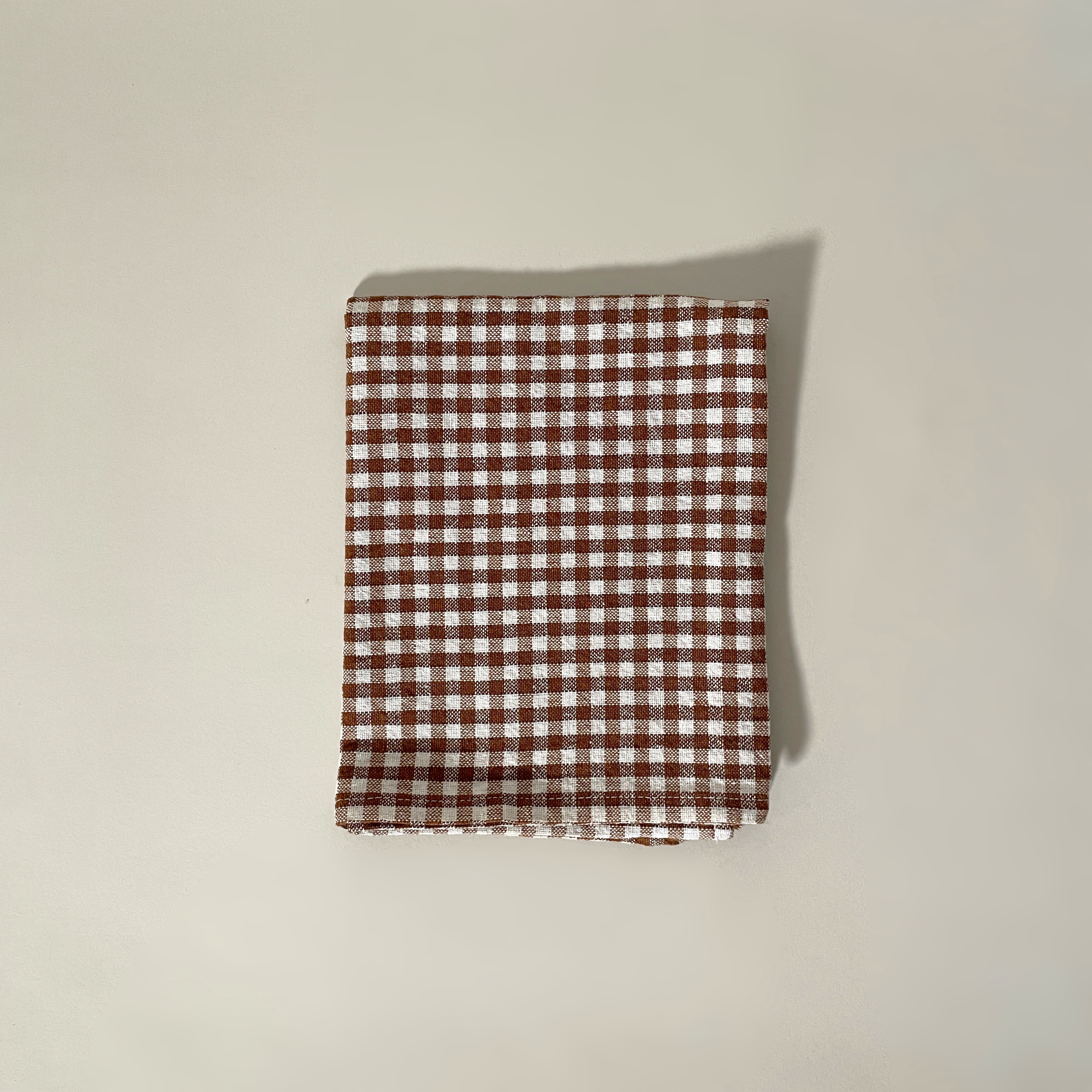 Organic Cotton Gingham Kitchen Towels
