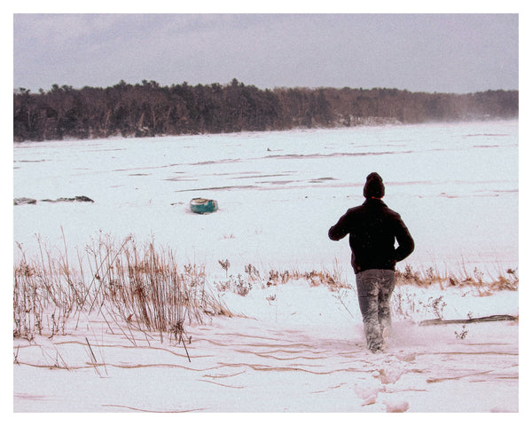 Patrick Donovan Studios "Luther during a blizzard, 2013" Archival giclee print, 16x20