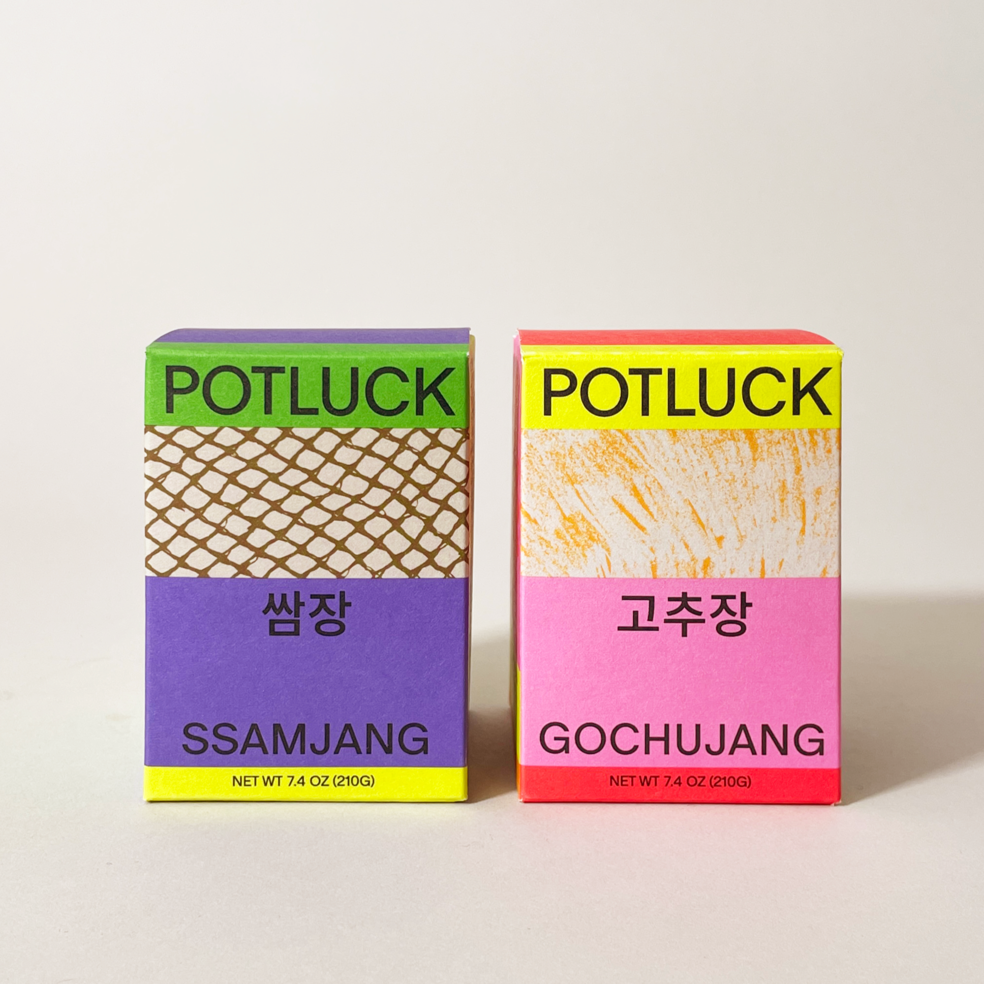 Potluck Fermented Korean Condiments, Ssamjang & Gochujang