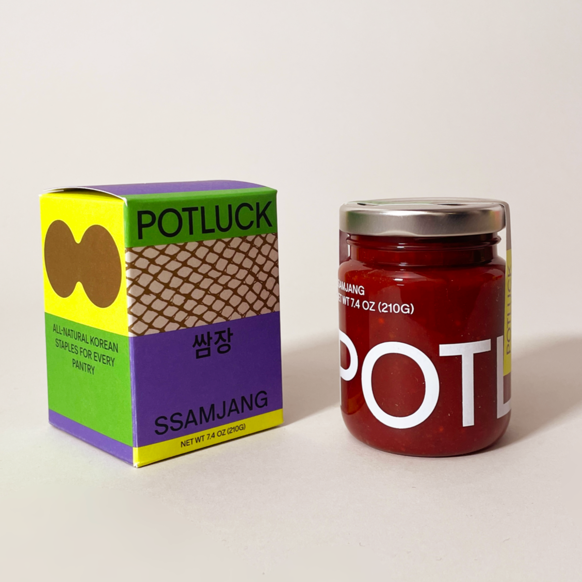 Potluck Ssamjang Fermented Korean Condiment & Sauce