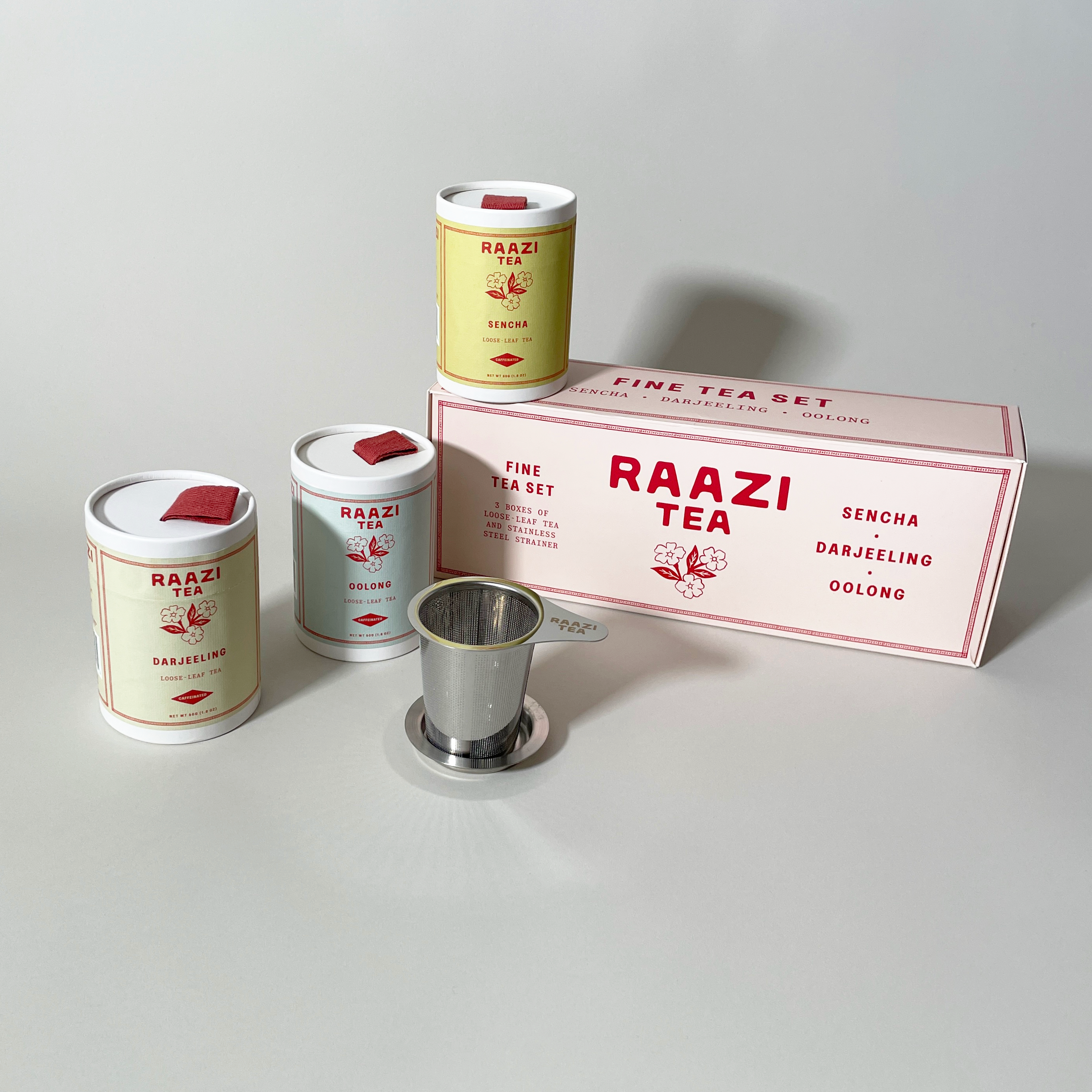 Fine Tea & Strainer Set