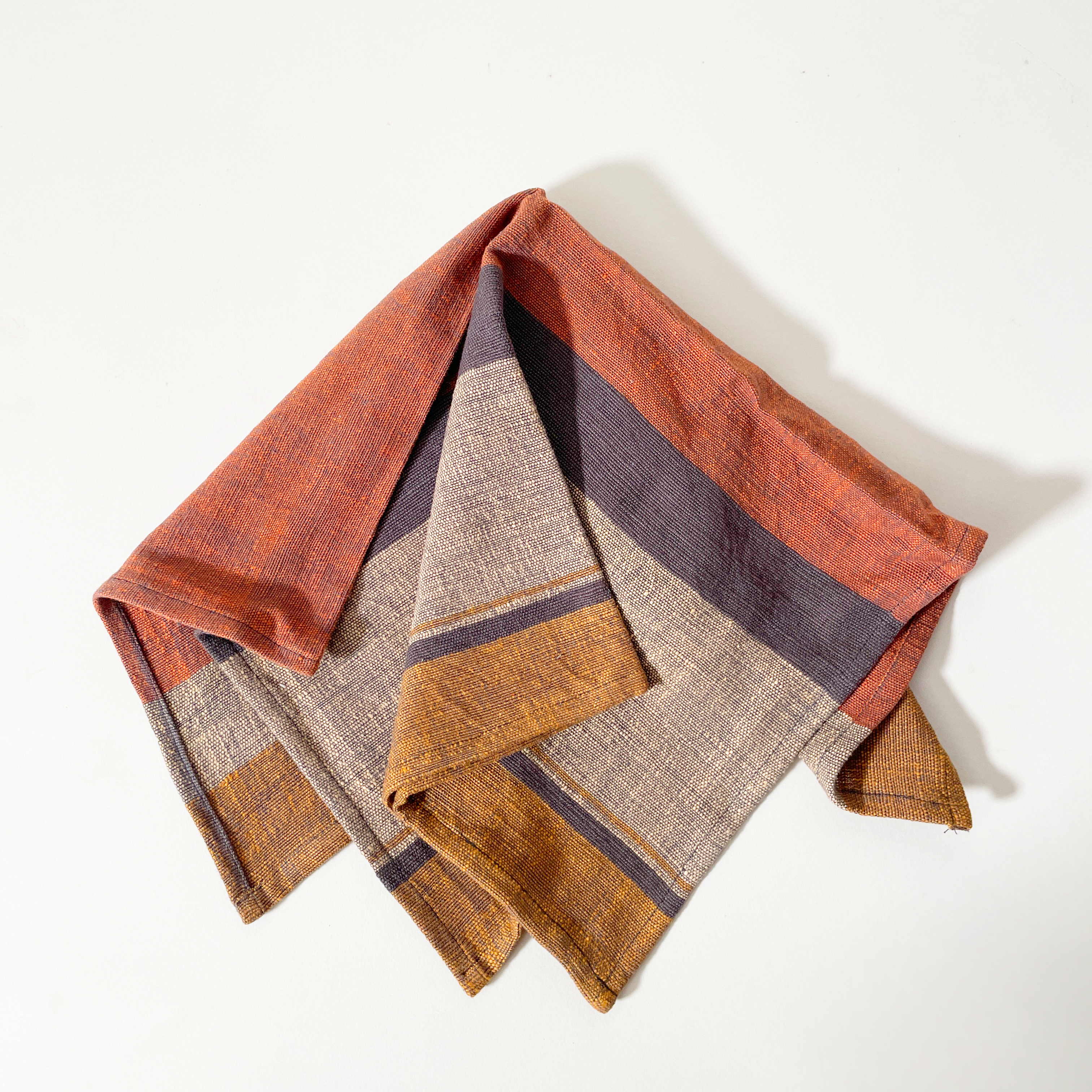 Handwoven Cotton Napkins, Set of 2