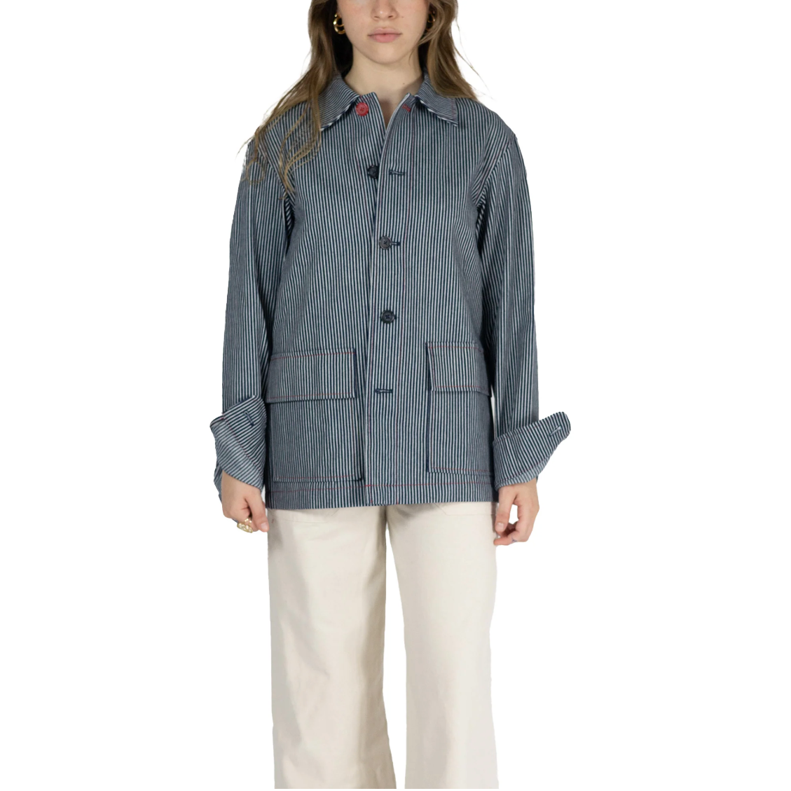 Chore Coat, Railroad Stripe