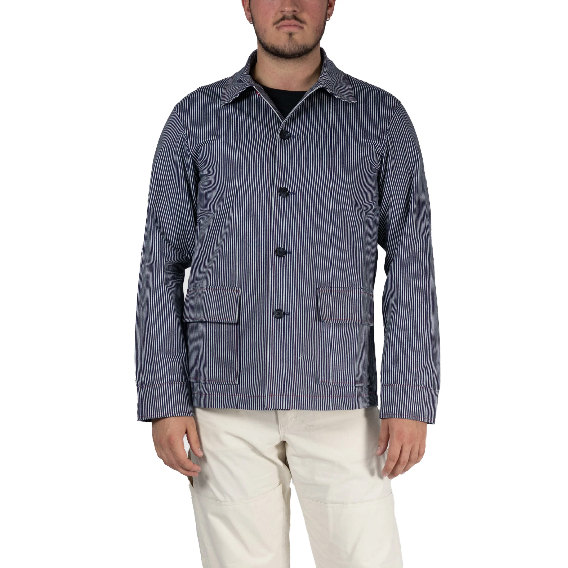 Chore Coat, Railroad Stripe