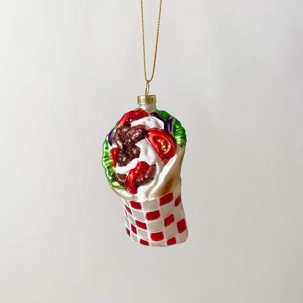 Gyro Blown Glass Ornament