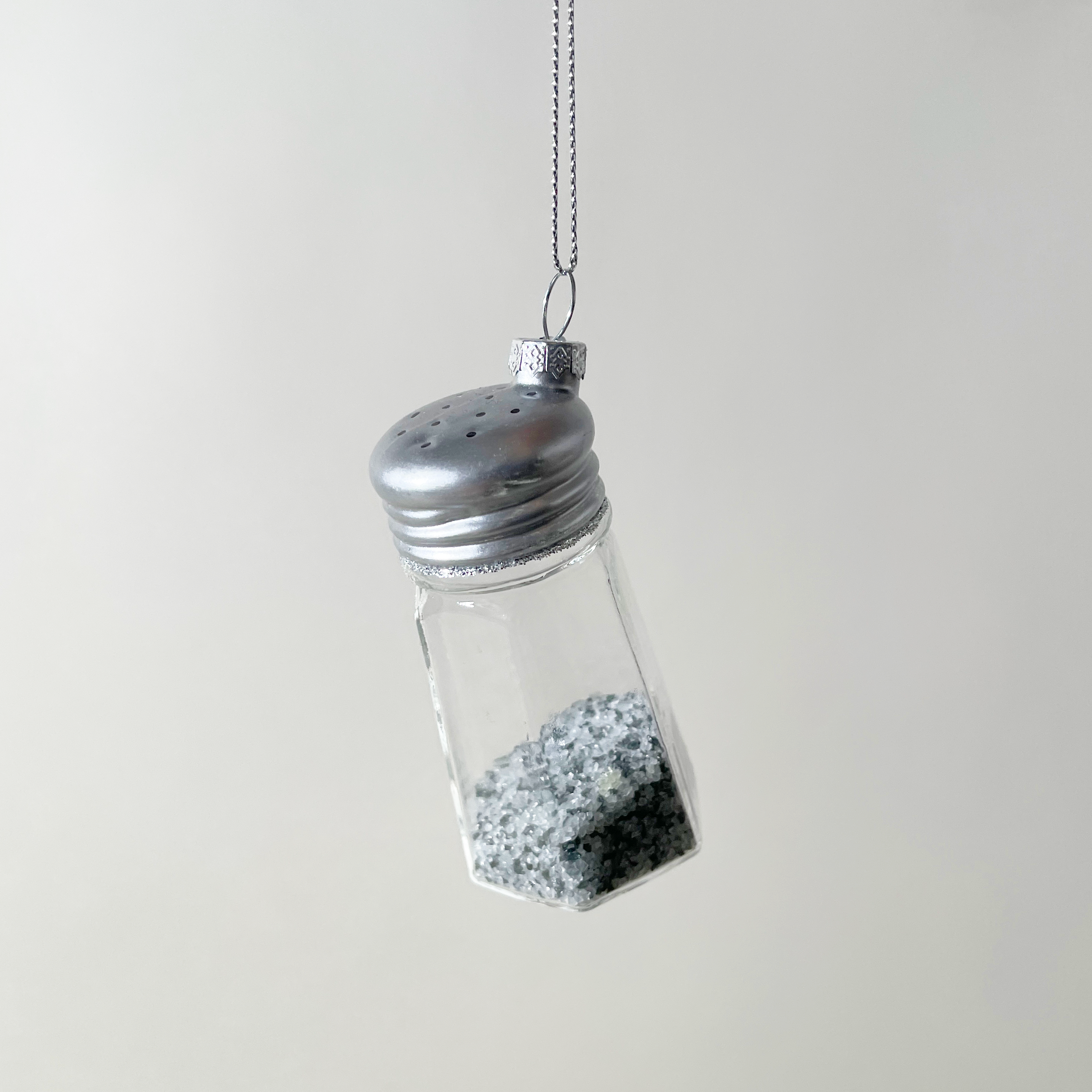 Salt & Pepper Shaker Blown Glass Ornaments Ornaments