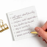 Small Grid Notepad