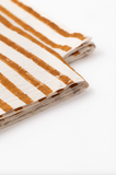 TIL Mustard Block Printed Cotton Napkins, Set of 4, Detail 5