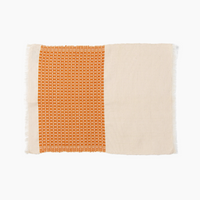 TIL Mustard Table Mats, Set of 4 – Handwoven Cotton Khaddar