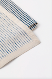 TIL Navy Block Printed Cotton Napkins, Set of 4, Detail 4