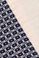 TIL Navy Cotton Table Mats, Set of 4, Detail 2