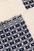 TIL Navy Cotton Table Mats, Set of 4, Detail 4