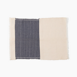 TIL Navy Table Mats, Set of 4 – Handwoven Cotton Khaddar, 19 × 13 in.