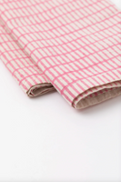 TIL Pink Block Printed Cotton Napkins, Set of 4, Detail 4