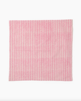 TIL Pink Block Printed Cotton Napkins, Set of 4, Front
