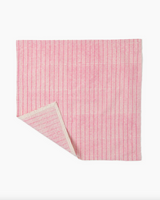 TIL Pink Block Printed Cotton Napkins, Set of 4, Front 2