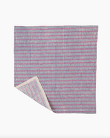 TIL Pink & Navy Block Printed Cotton Napkins, Set of 4, Front