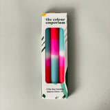 Dip-Dyed Candles (Set of 3)