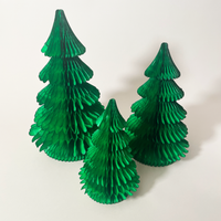 Paper Cone Tree Trio