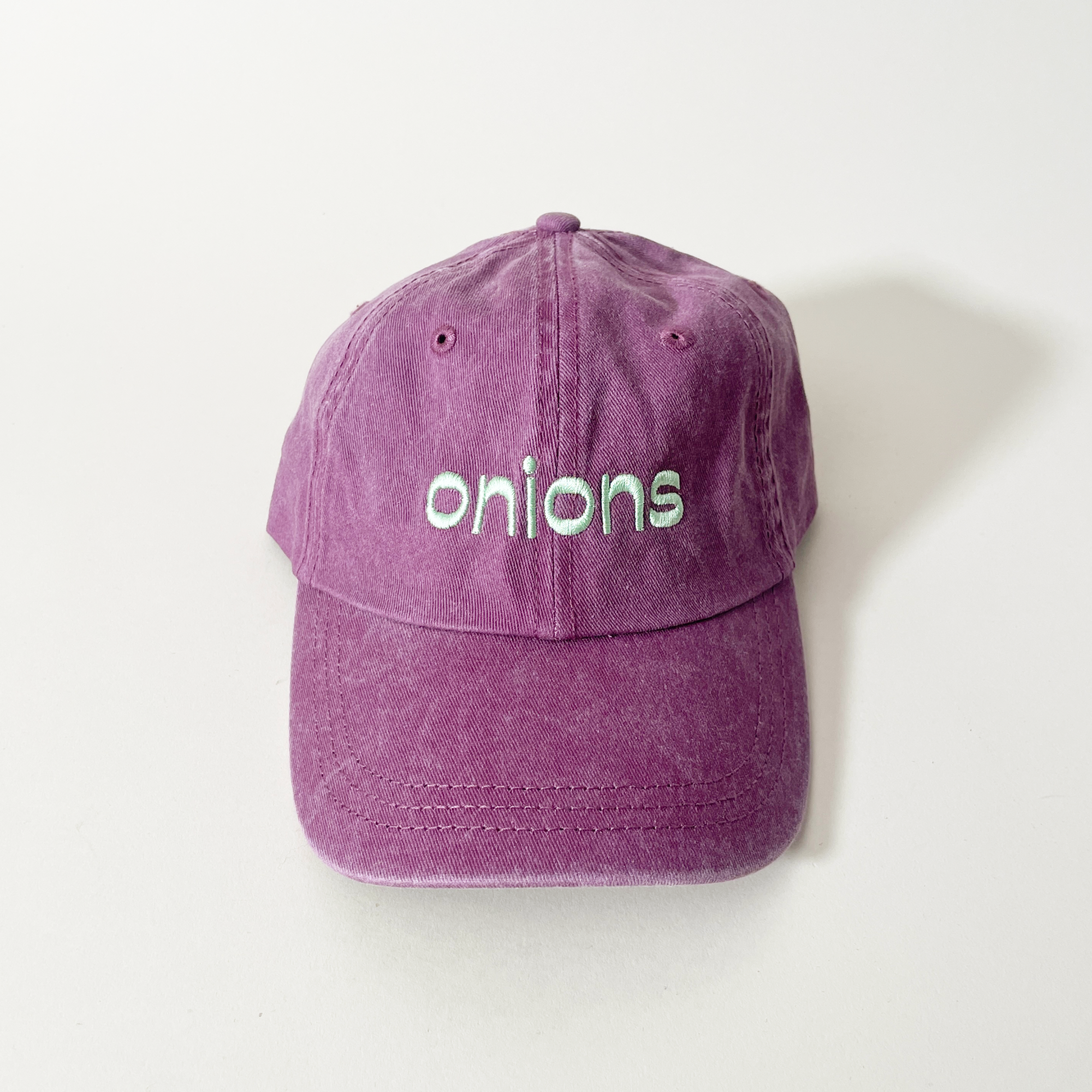 The Silver Spider Embroidered Cap Onions
