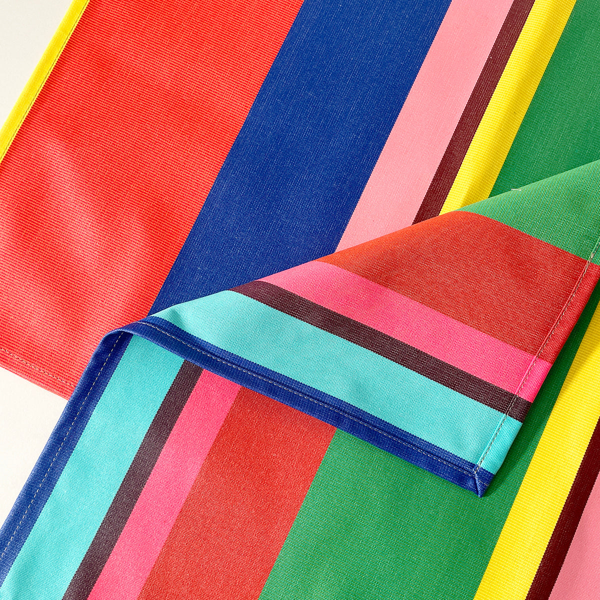 Tissage de Luz Coated Cotton Placemats, Set of 2 - Porto Wide, Detail