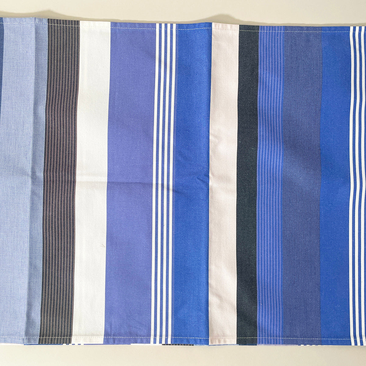 Tissage de Luz Cotton Striped Table Runner, Marseille - Detail