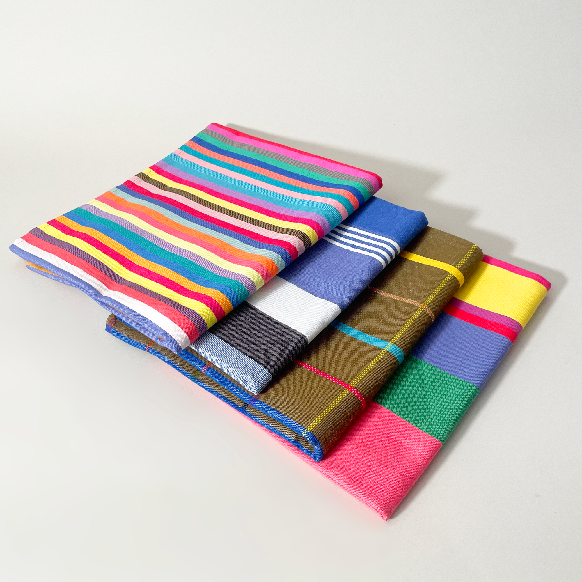 Tissage de Luz Cotton Striped Table Runners